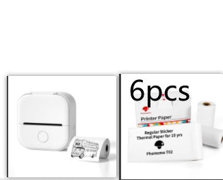Portable Mini Thermal Label Printer, Bluetooth