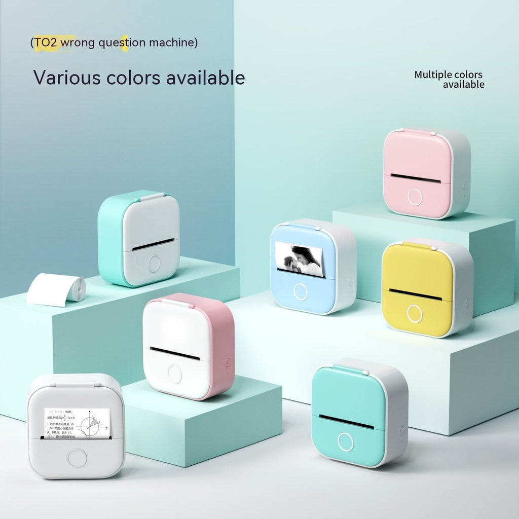 Portable Mini Thermal Label Printer, Bluetooth