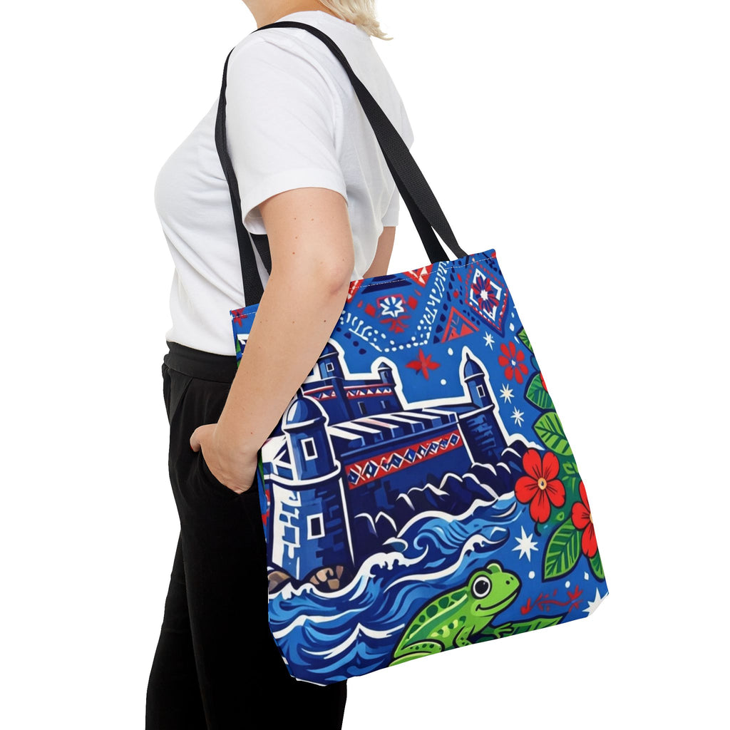 Puerto Rico El Morro & Coquí Tote Bag