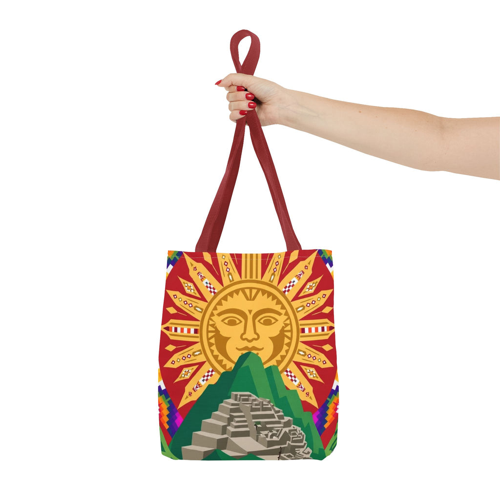 Peru Llama & Machu Picchu Tote Bag