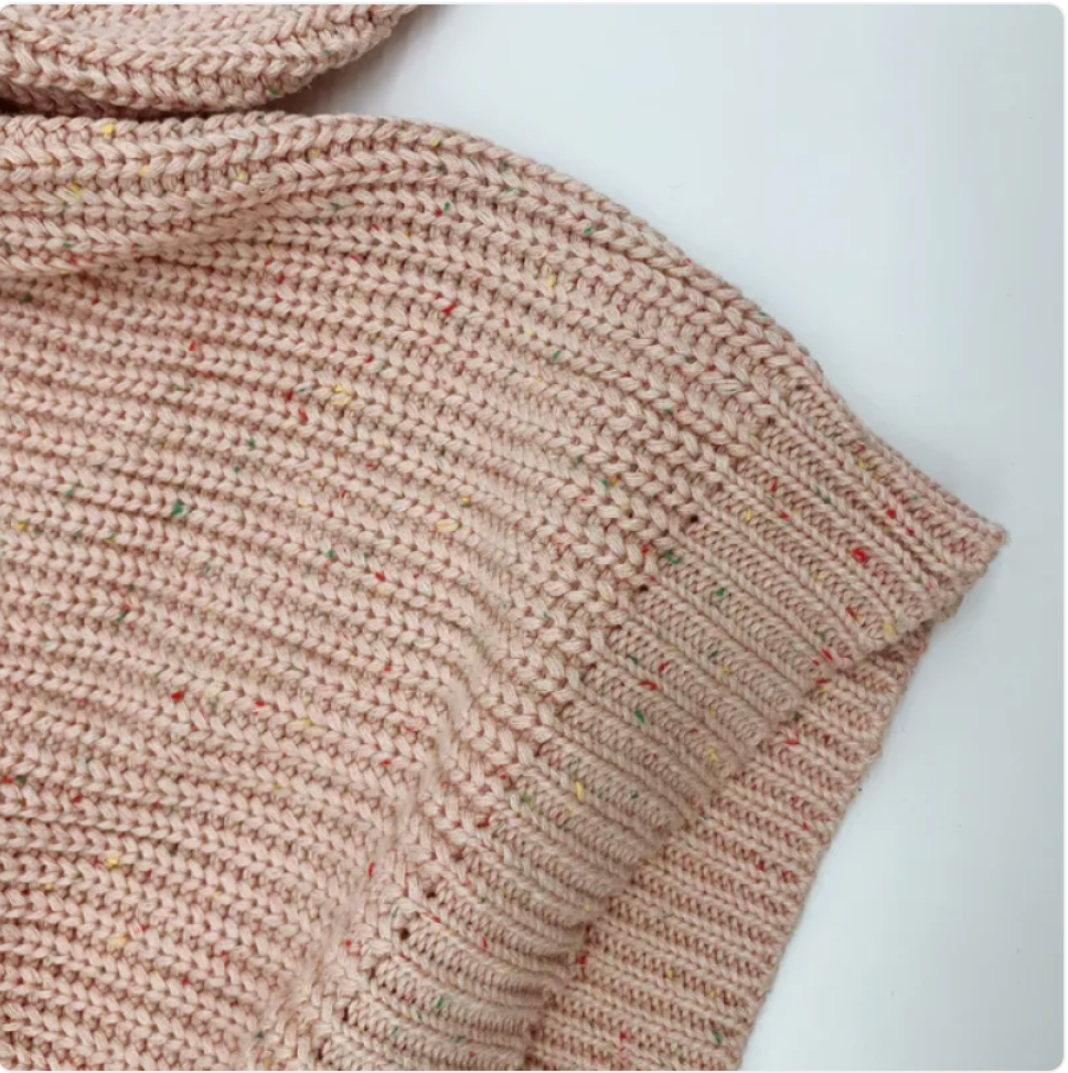 Kids Cotton Long Sleeve Pullover Sweater