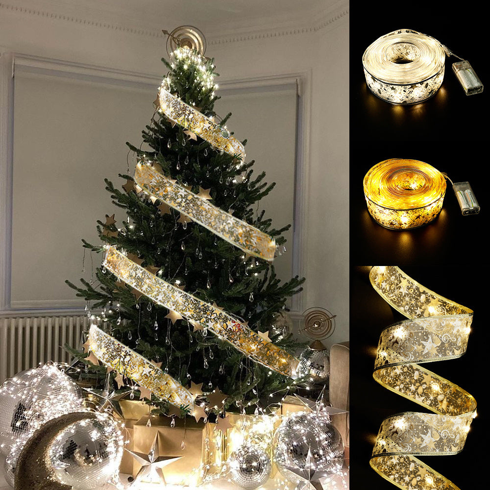 Ribbon Fairy String Lights - Bow Tie LED, 1M