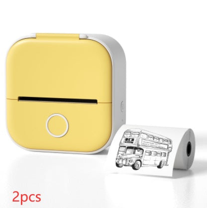 Portable Mini Thermal Label Printer, Bluetooth