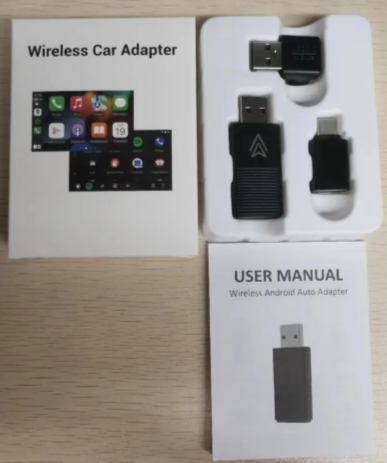 Original Car Wired to Wireless CarPlay & Android Auto Adapter