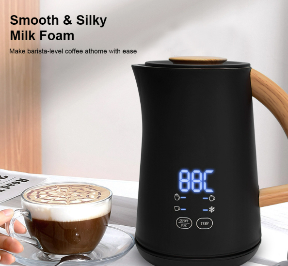 Automatic Electric Milk Frother for Home Use