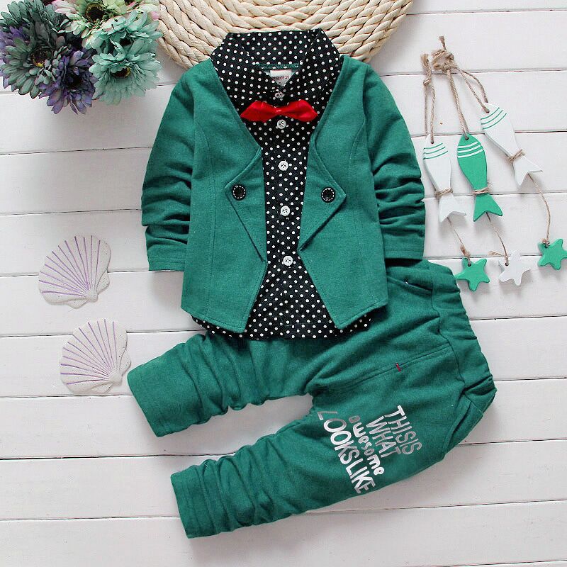 Kids Tracksuit Set - T-Shirt and Pants