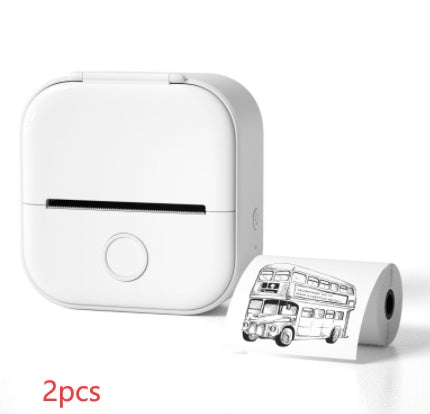 Portable Mini Thermal Label Printer, Bluetooth