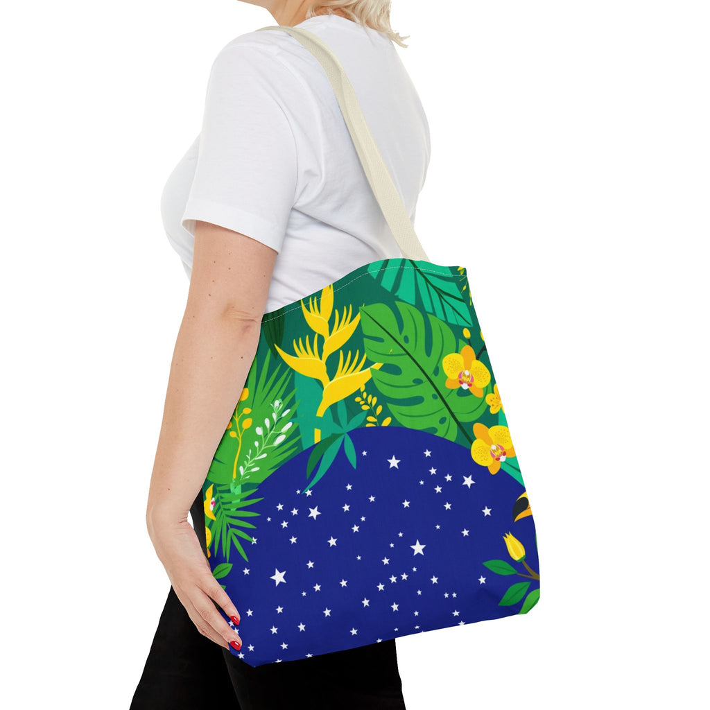 Brazil Tropical Globe Tote Bag