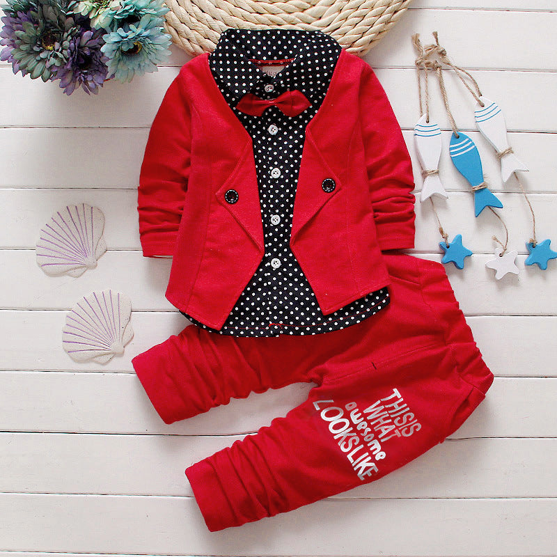 Kids Tracksuit Set - T-Shirt and Pants