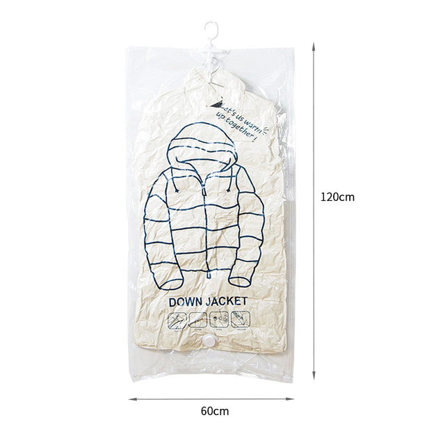 Vacuum Storage Bags for Clothes - Reusable Organizer