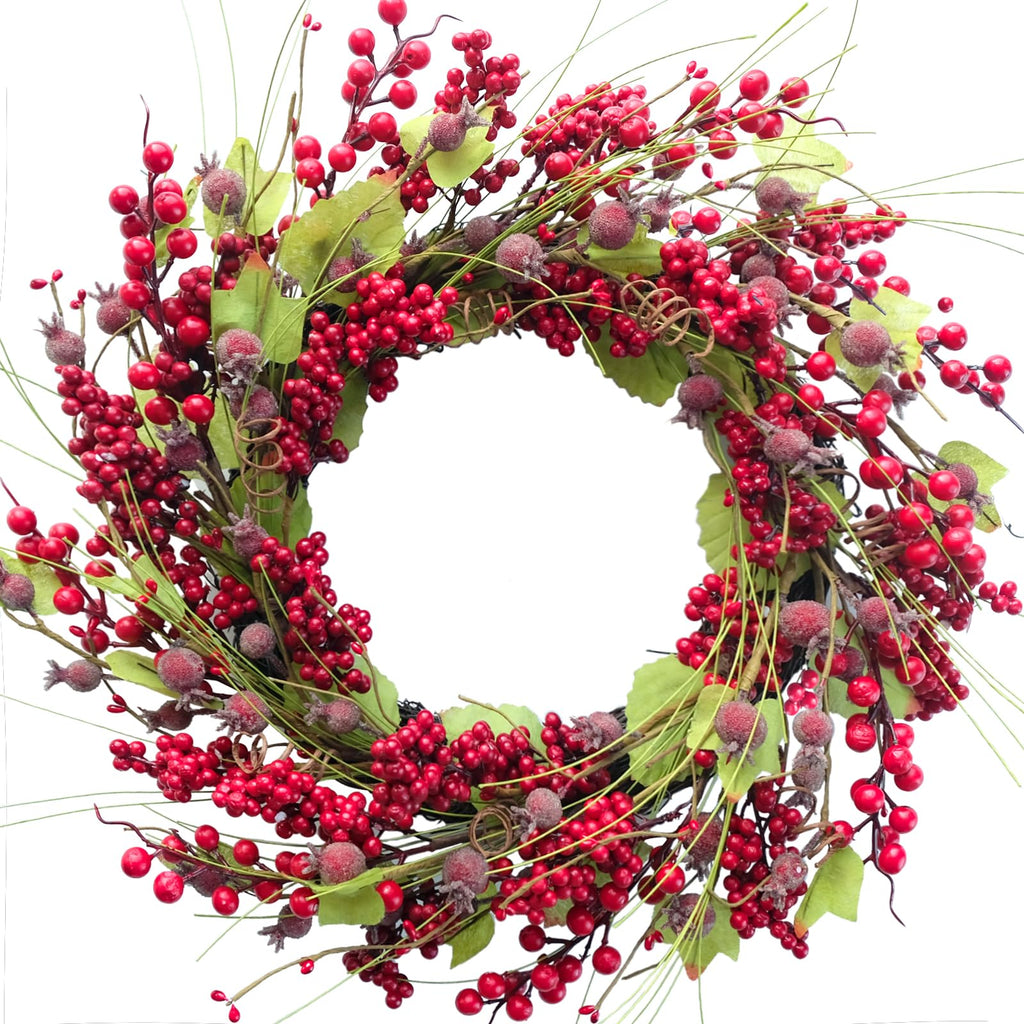 Christmas Wreath 20 Inch - Red Berry
