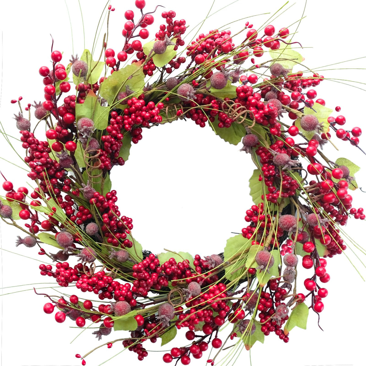 Christmas Wreath 20 Inch - Red Berry