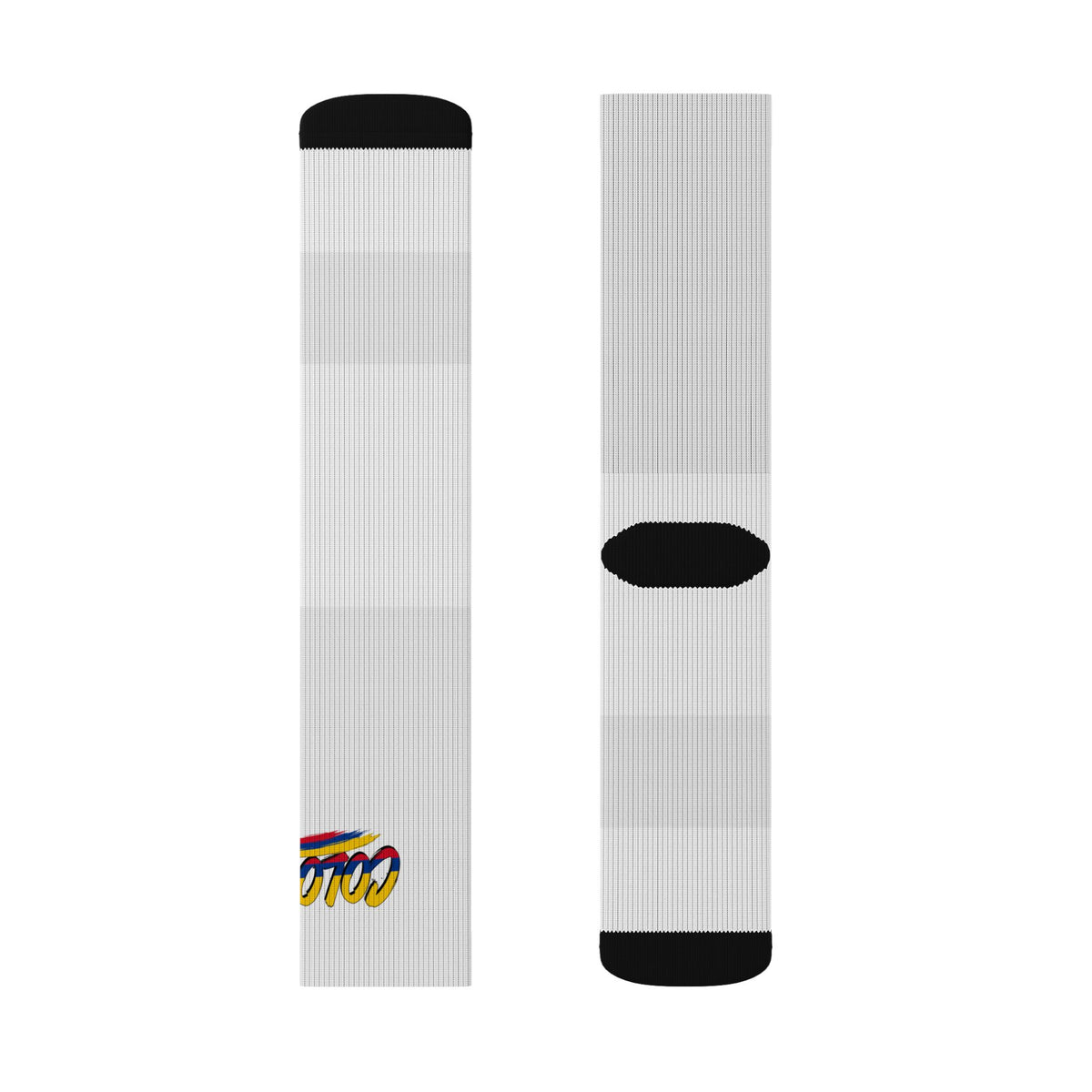 Colombia Wordmark Socks - White