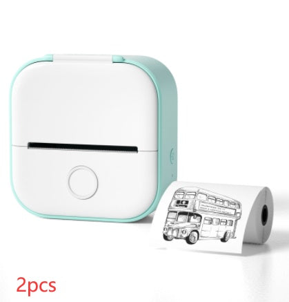 Portable Mini Thermal Label Printer, Bluetooth