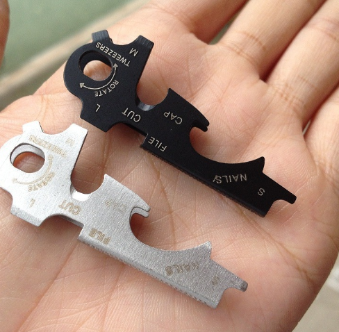 8-in-1 Multi-Function Keychain Tool Set