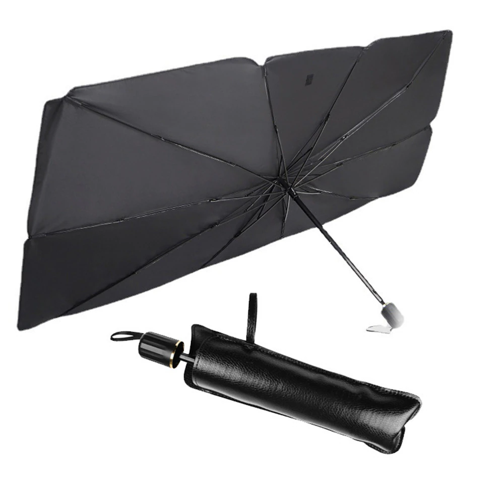 57" Umbrella Windshield Sun Shade - Foldable