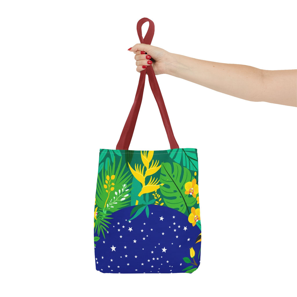 Brazil Tropical Globe Tote Bag