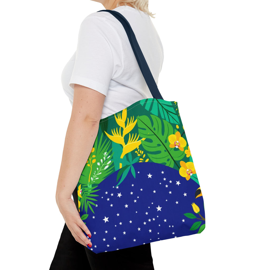 Brazil Tropical Globe Tote Bag