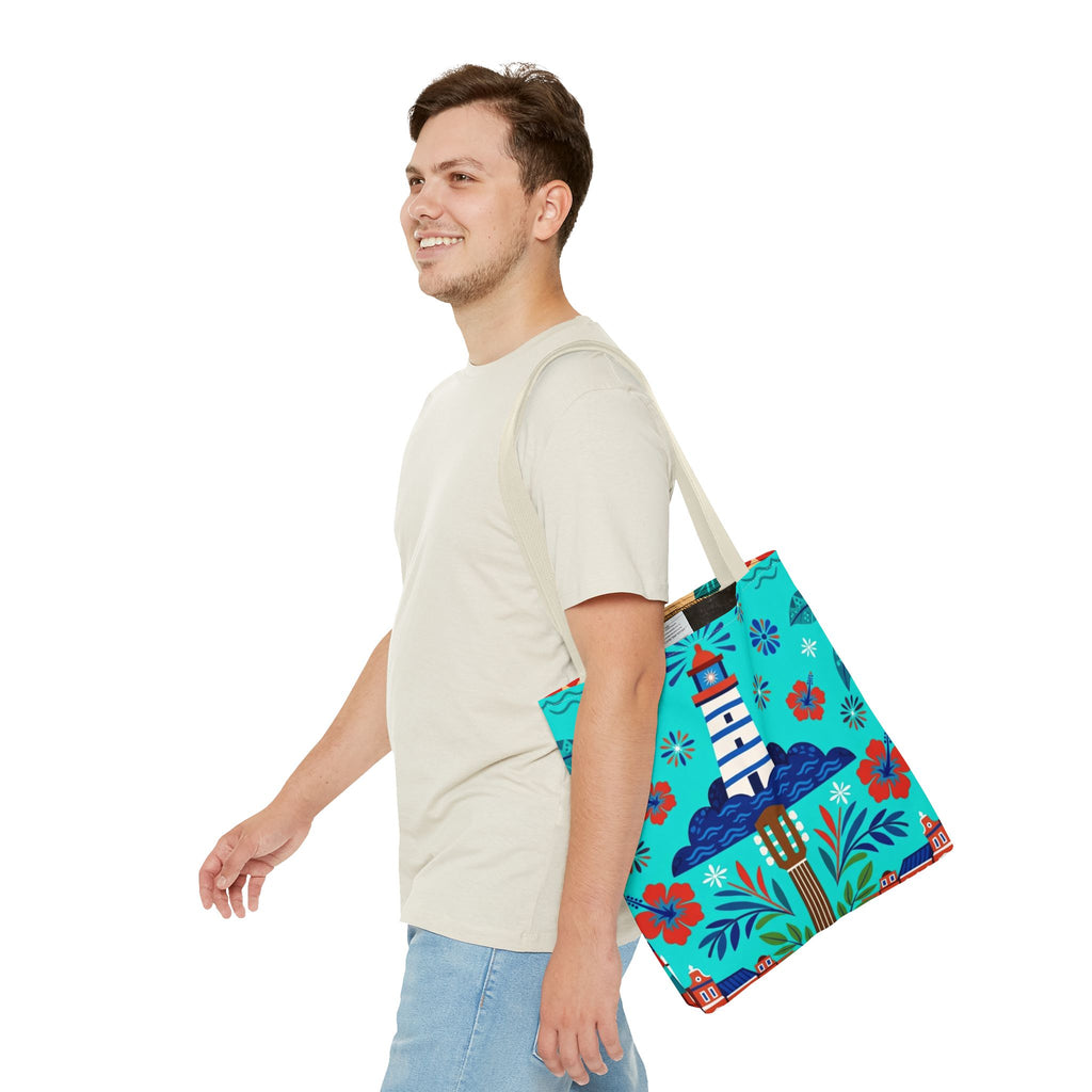 Dominican Republic Guitar & Maracas Tote Bag