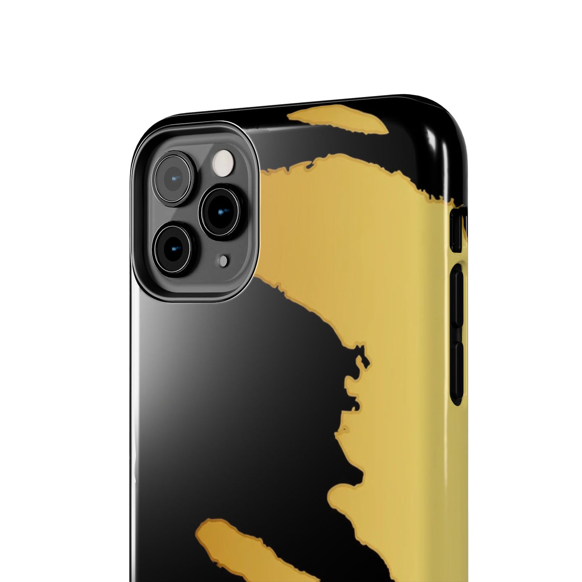 Haiti Gold Map Phone Case