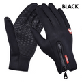 Heated Winter Gloves - Touchscreen, Waterproof, Fleece Lined