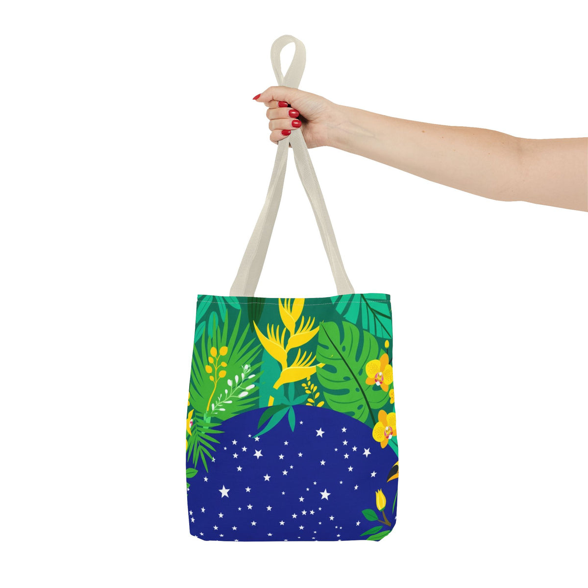 Brazil Tropical Globe Tote Bag