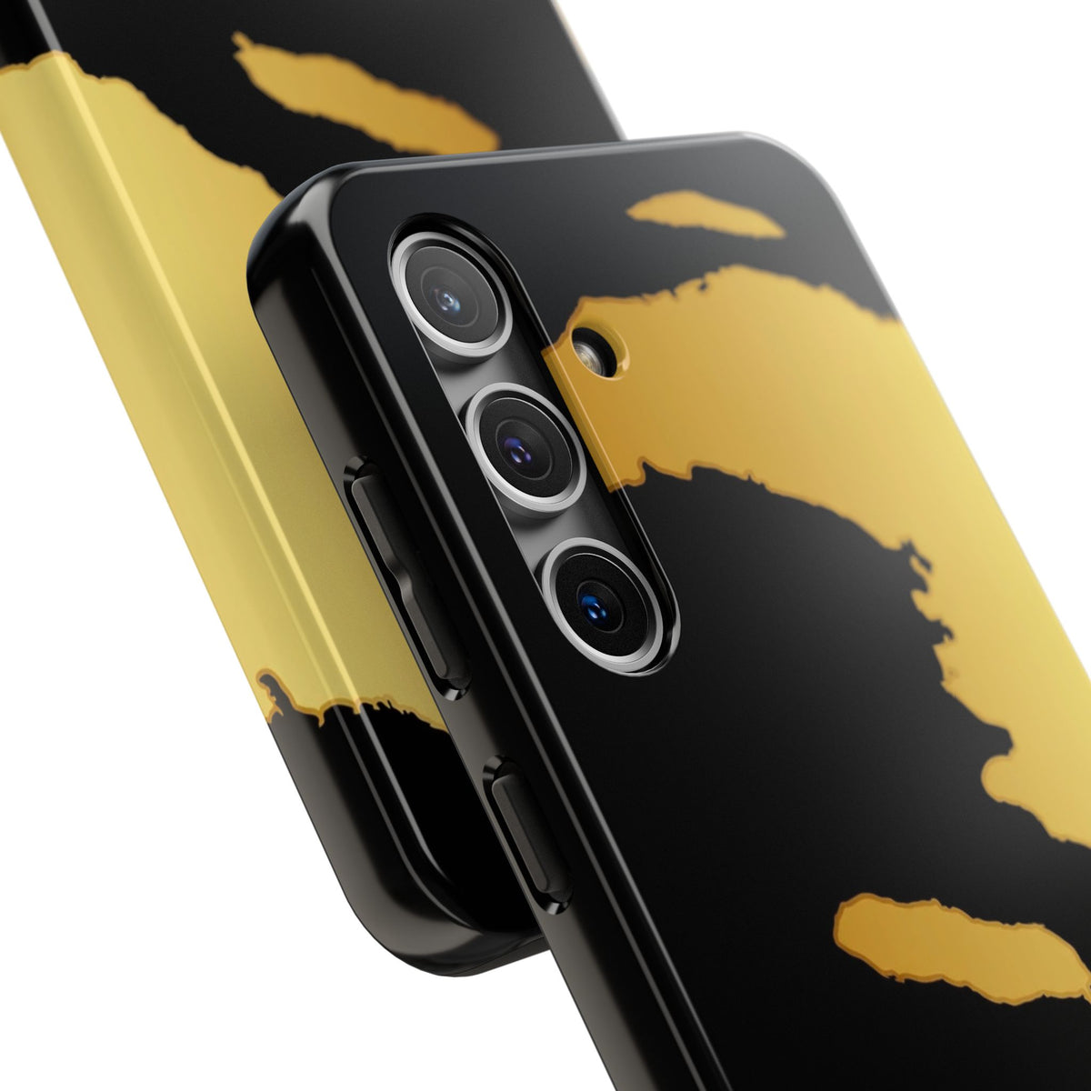 Haiti Gold Map Phone Case