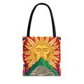 Peru Llama & Machu Picchu Tote Bag