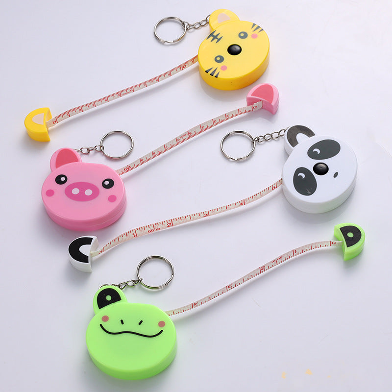 Animal Cartoon Tape Measure - Tiger, Pig, Panda, Frog