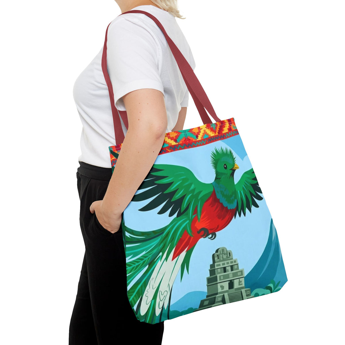 Guatemala Quetzal & Tikal Tote Bag