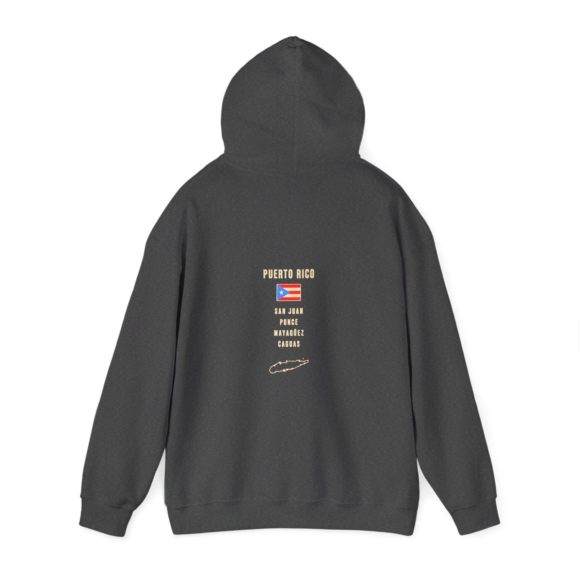 Puerto Rico Boricua Graphic Hoodie