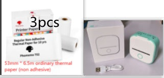 Portable Mini Thermal Label Printer, Bluetooth