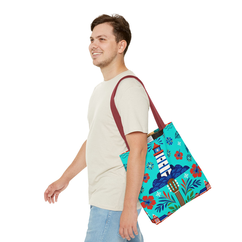 Dominican Republic Guitar & Maracas Tote Bag