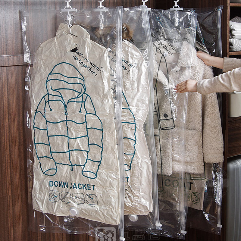 Vacuum Storage Bags for Clothes - Reusable Organizer