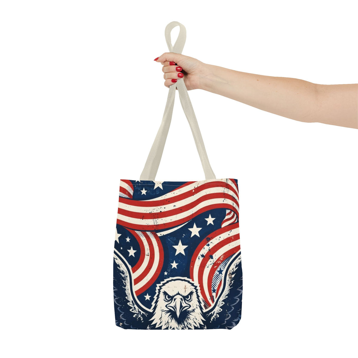USA Eagle & Flag Tote Bag