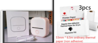 Portable Mini Thermal Label Printer, Bluetooth