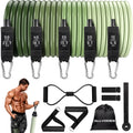 Resistance Bands Set with Door Anchor, Handles & Ankle Straps