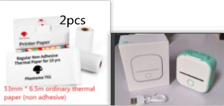 Portable Mini Thermal Label Printer, Bluetooth
