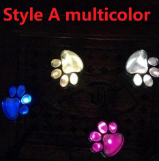 Solar Bear Paw Garden Light