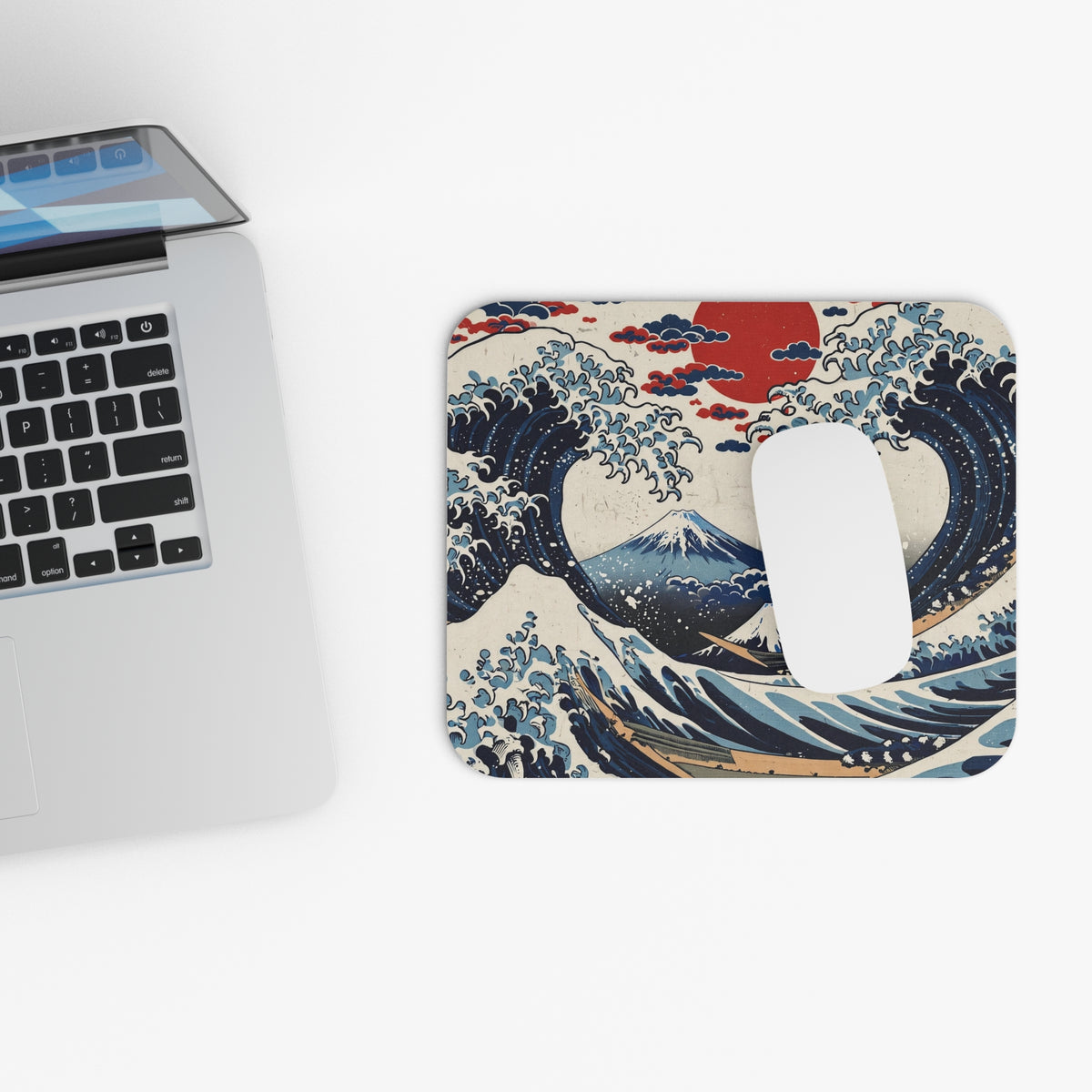The Great Wave Off Kanagawa Japanese Art Mouse Pad