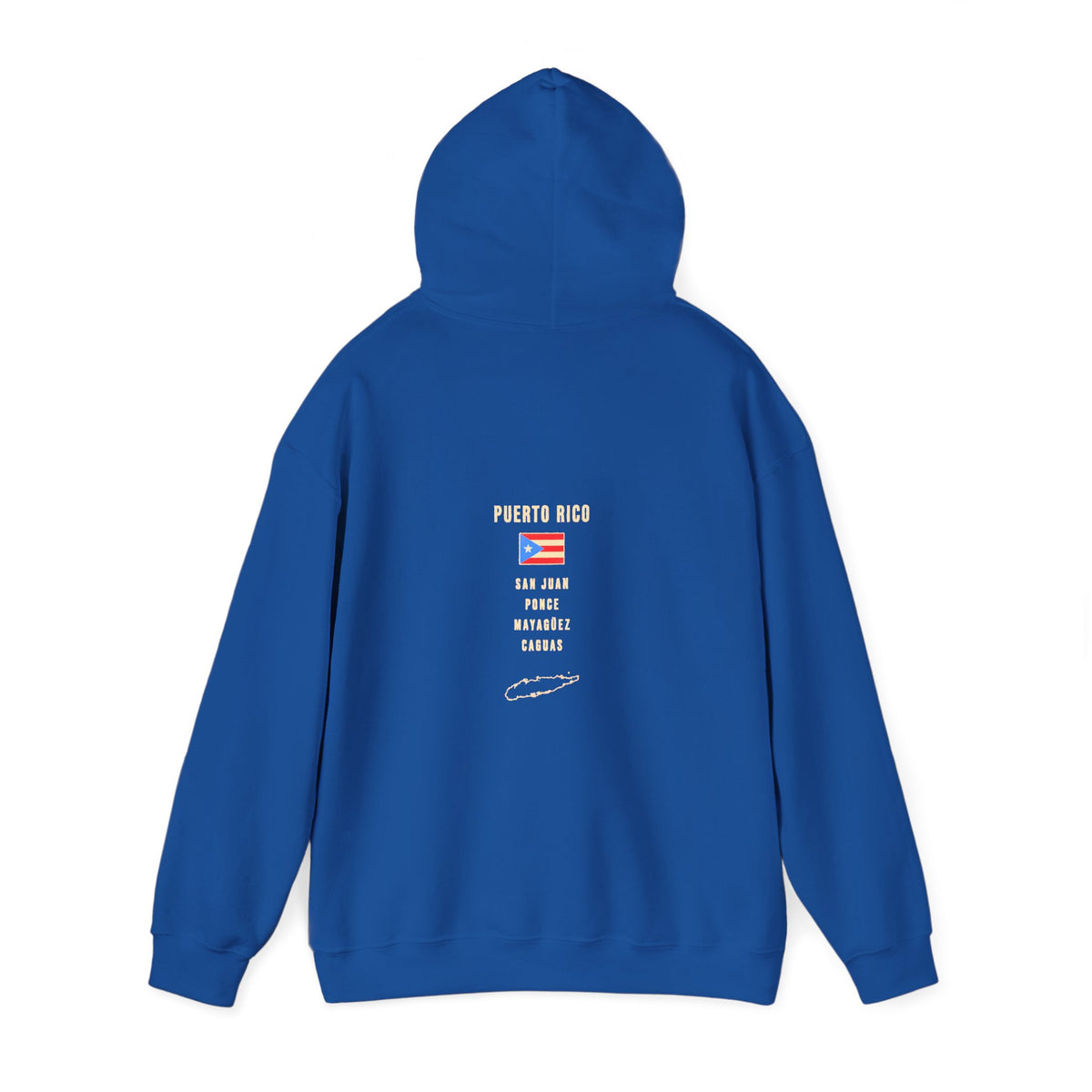 Puerto Rico Boricua Graphic Hoodie