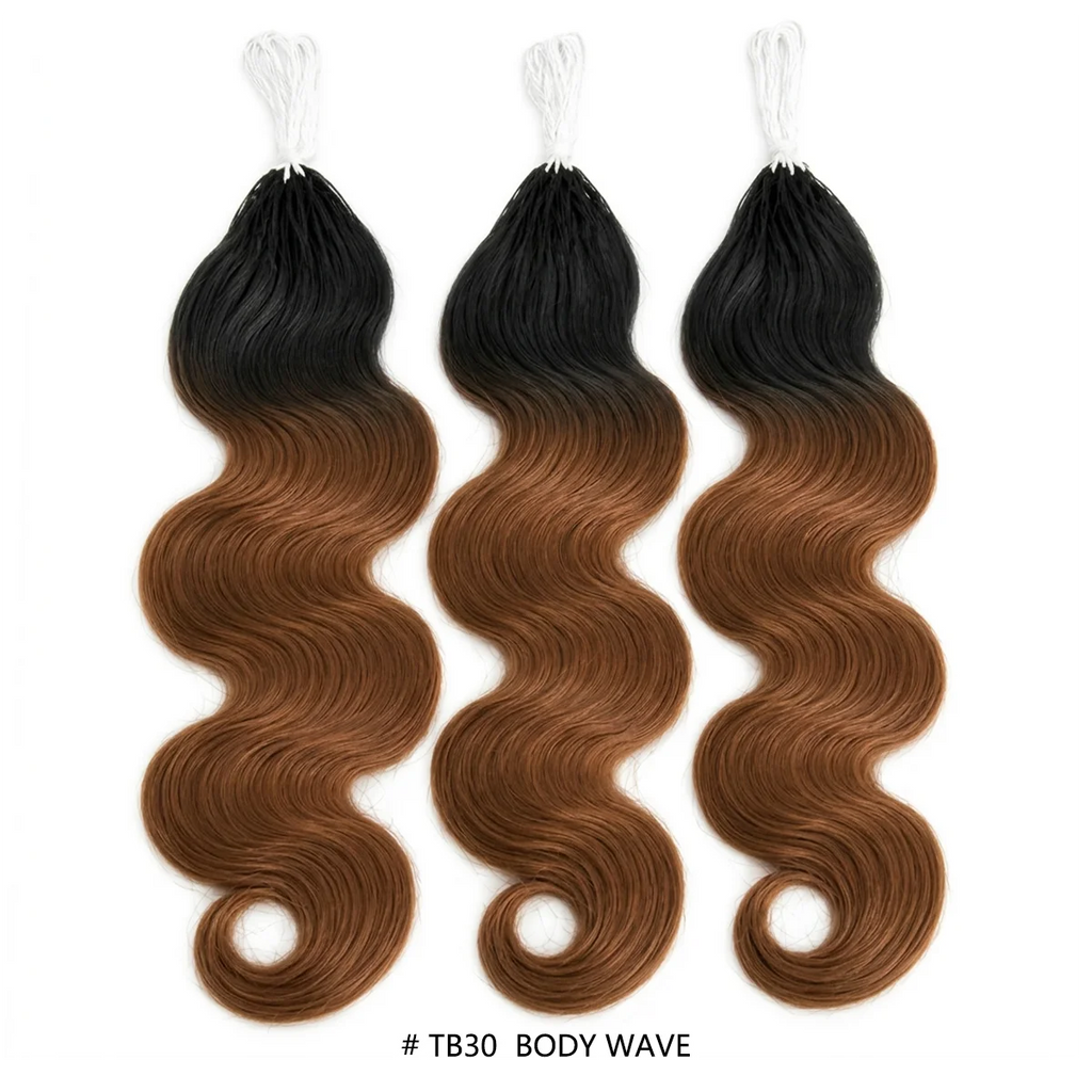 TB30 Highlight 12A Grade Human Hair Body Wave Feather Crochet