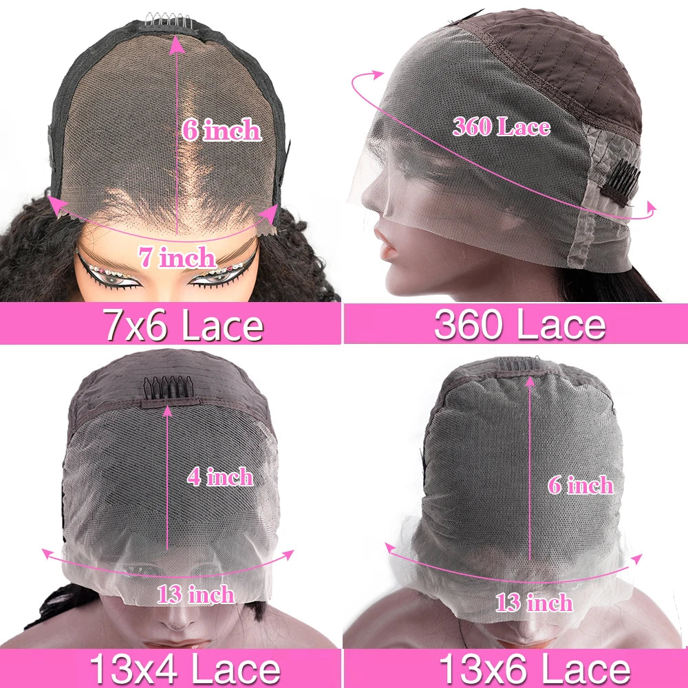 34Inch 13X6 Wear And Go Glueless Straight Wig Pre-Cut Lace Preplucked