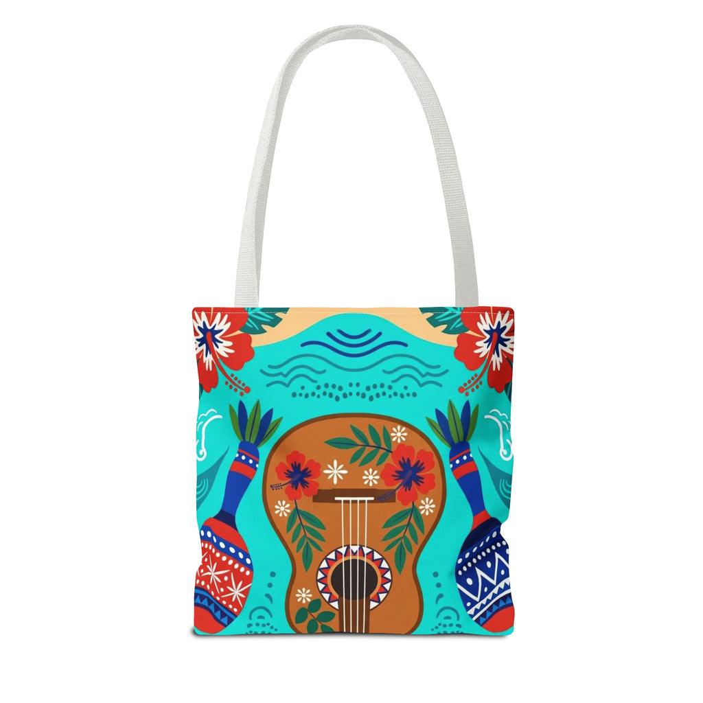 Dominican Republic Guitar & Maracas Tote Bag