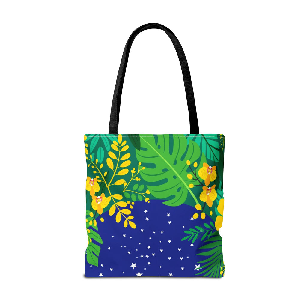 Brazil Tropical Globe Tote Bag