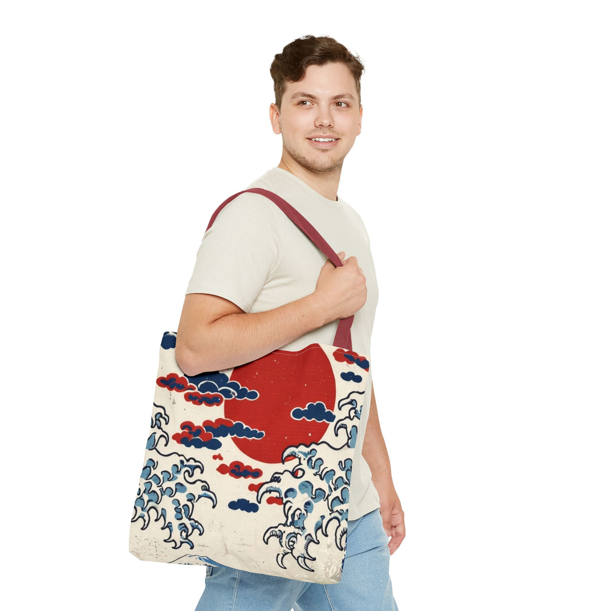Japan Great Wave Tote Bag