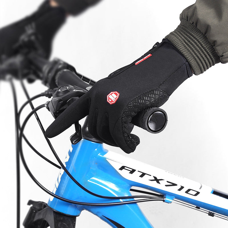 Heated Winter Gloves - Touchscreen, Waterproof, Fleece Lined