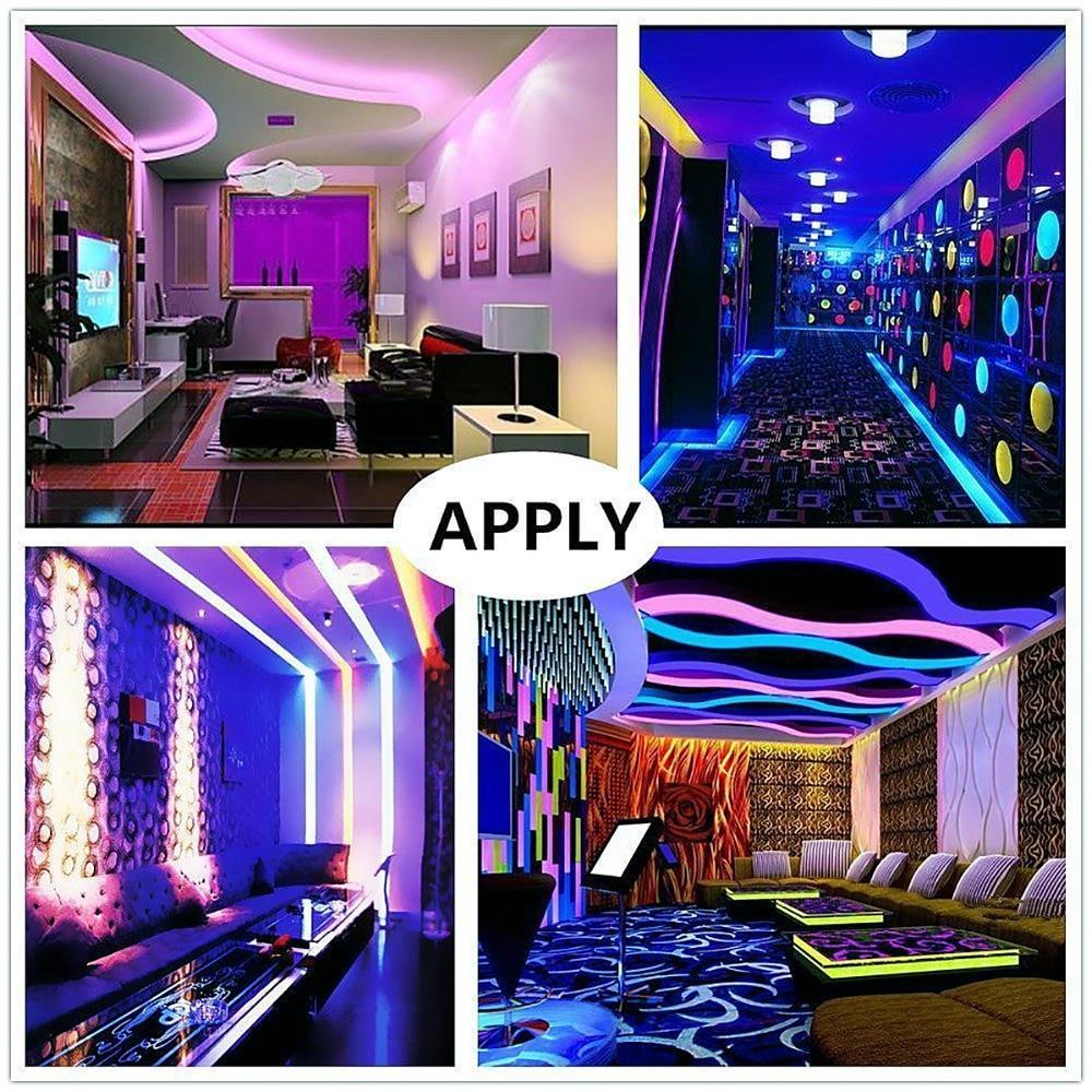 USB LED Ambient Light Strip - Music Sync, Car Interior (2M / 5M)