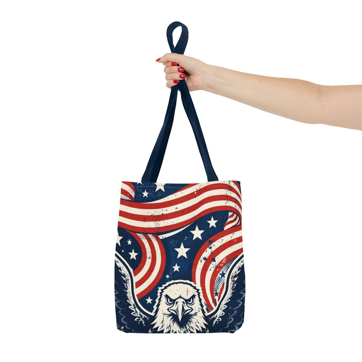 USA Eagle & Flag Tote Bag