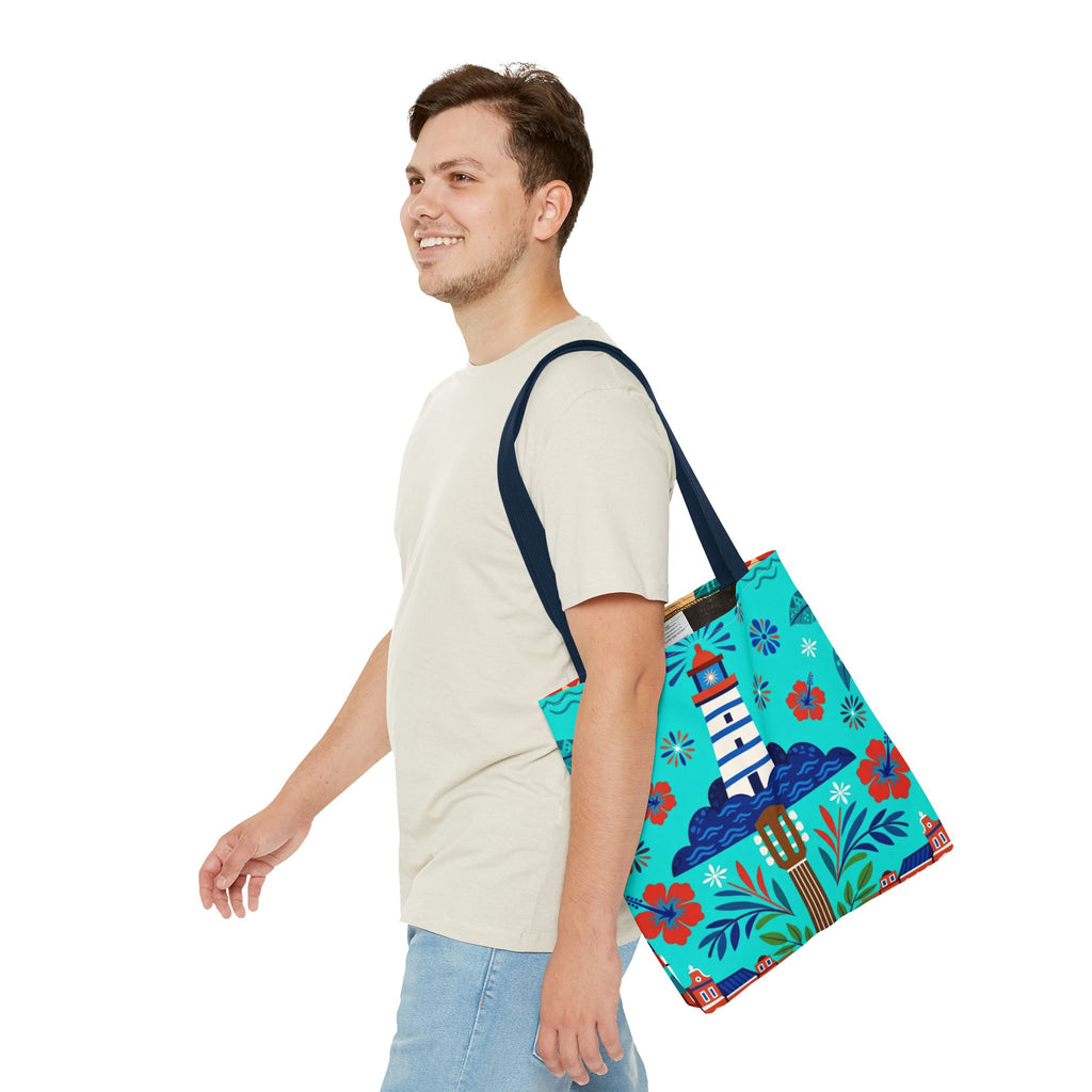 Dominican Republic Guitar & Maracas Tote Bag